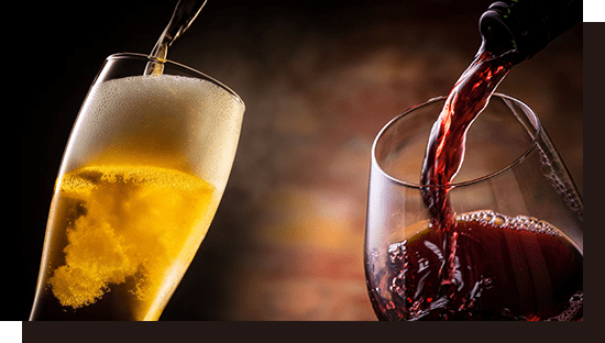 ピッツァと楽しむワインとクラフトビール