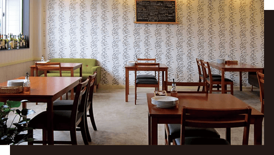 落ち着いたオシャレな空間